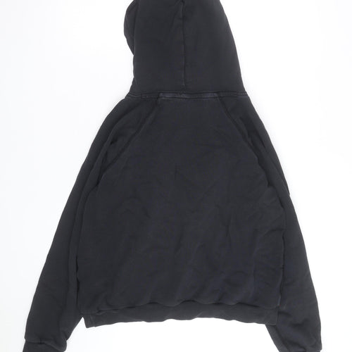 Polo Ralph Lauren Men's Black XL Beaded Logo Pullover Hoodie
