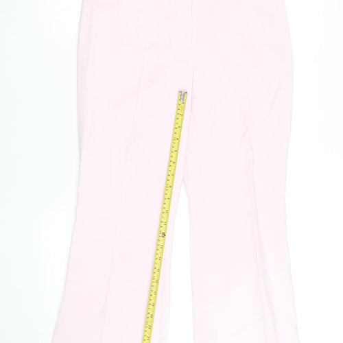 Next Petite Pink Flared Dress Trousers Women’s Size 10