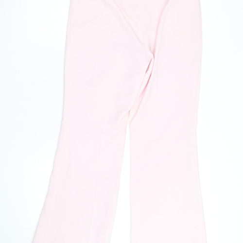 Next Petite Pink Flared Dress Trousers Women’s Size 10