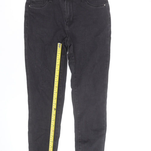 Denim Co. Women’s Black Skinny Jeans Size 12 Mid Rise Stretch
