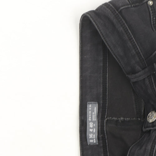 Denim Co. Women’s Black Skinny Jeans Size 12 Mid Rise Stretch