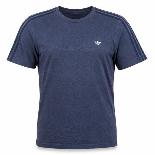 Adidas Men's Blue Crew Neck Short Sleeve Sports T-Shirt Size L