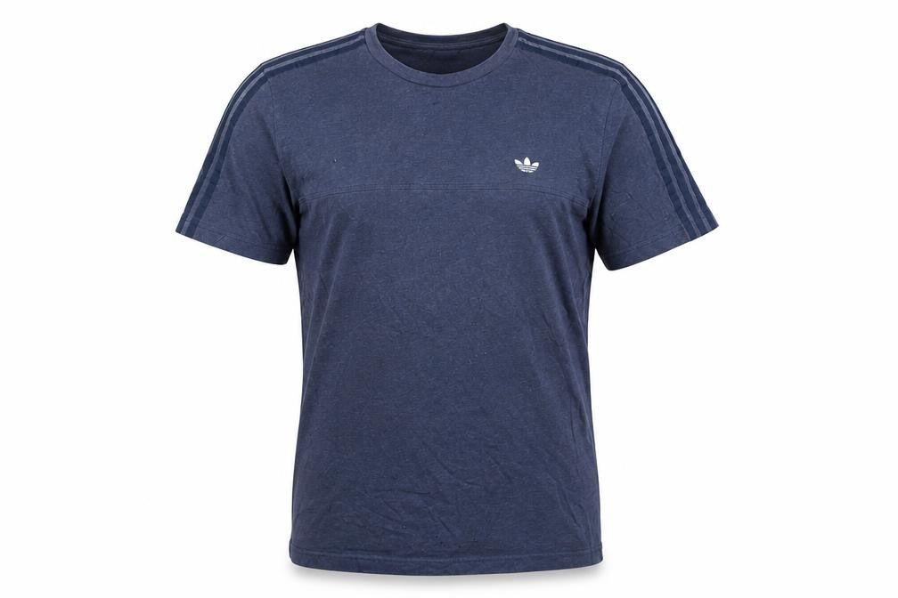 Adidas Men's Blue Crew Neck Short Sleeve Sports T-Shirt Size L