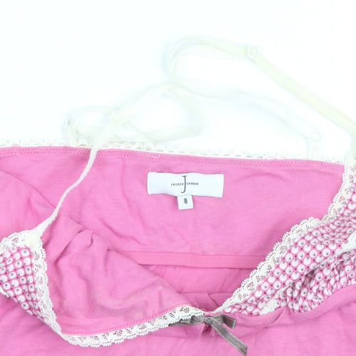 Jasper Conran Women Pink Camisole Tank Top Size 8 Lace Detail