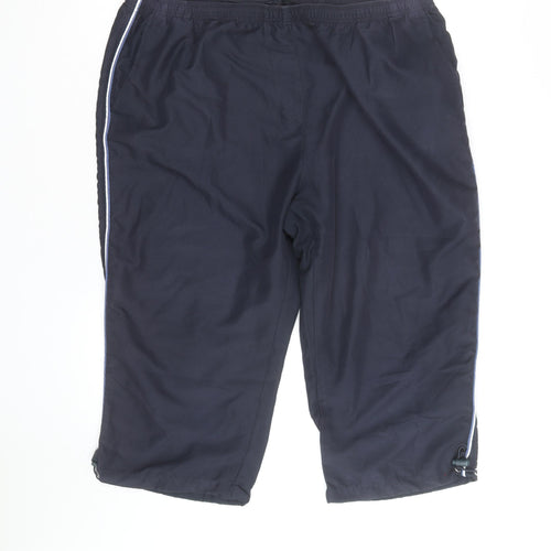 BM Women’s Black Size 18 Bermuda Shorts with Drawstring Detail