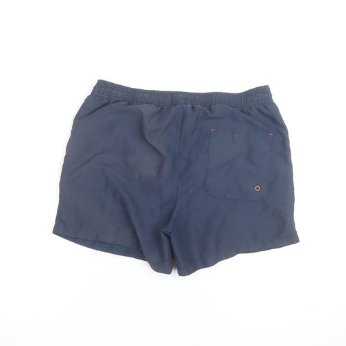 Burton Menswear London Navy Blue Swim Shorts Size S Men's Trunks