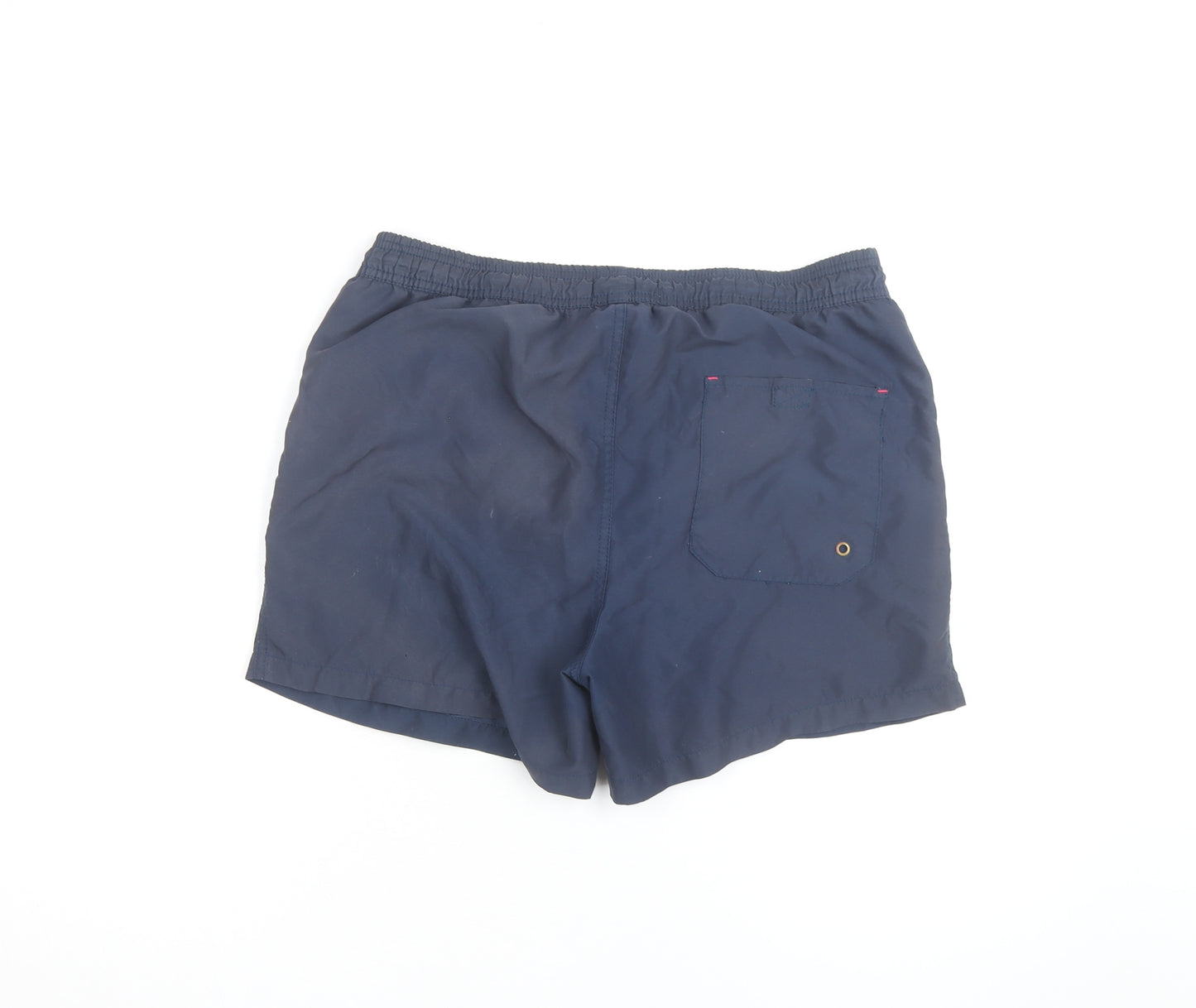 Burton Menswear London Navy Blue Swim Shorts Size S Men's Trunks