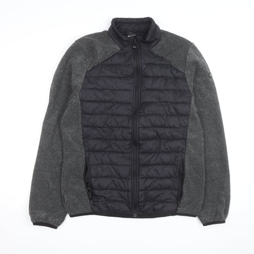 Trespass Mens Black M Lightweight Full Zip Outdoor Jacket