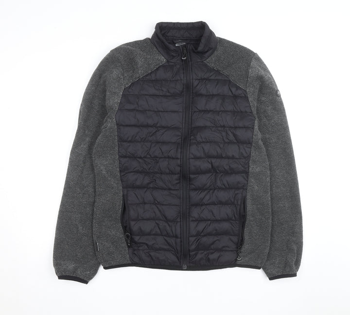 Trespass Mens Black M Lightweight Full Zip Outdoor Jacket