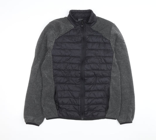 Trespass Mens Black M Lightweight Full Zip Outdoor Jacket