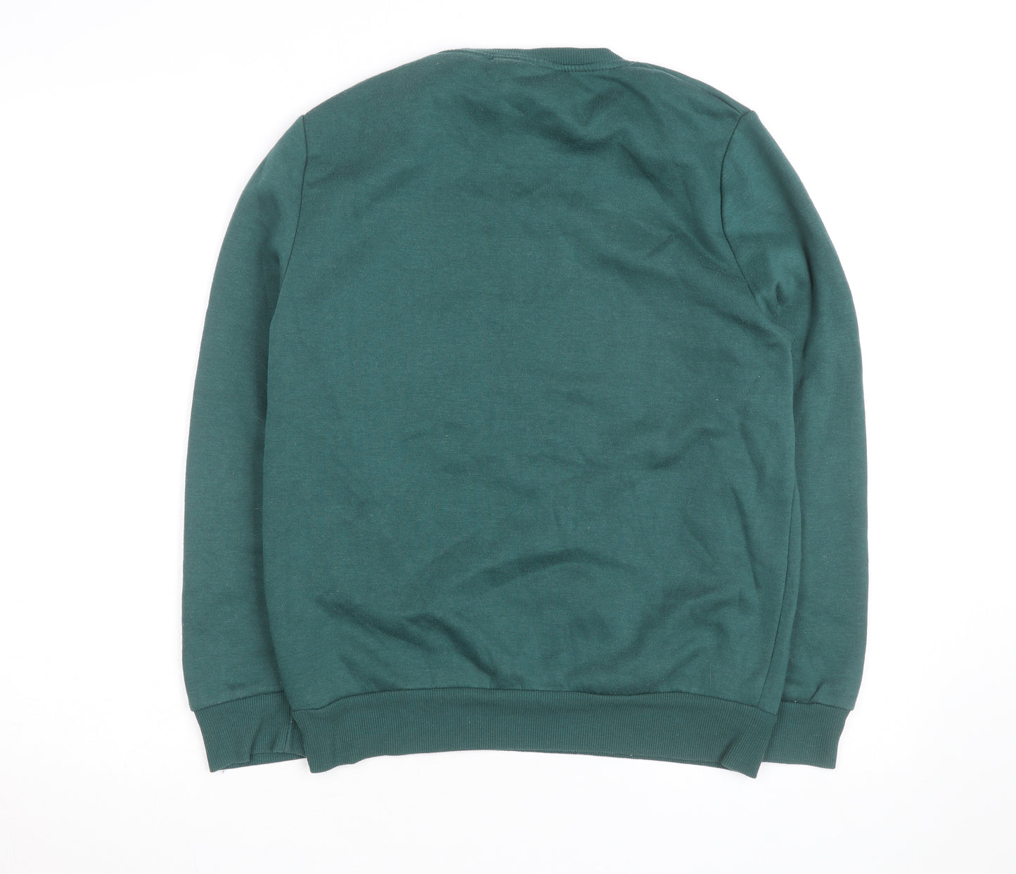 Disney Men's Green Mickey Mouse Graphic Pullover Sweatshirt Size S