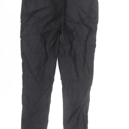 Tu Woman Petite Black Skinny Trousers Size 6 Petite Stretch Fit