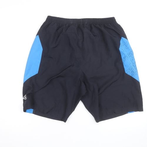 Umbro Men's Black XL Sports Shorts Lightweight Quick Dry