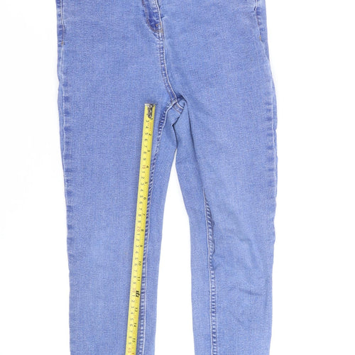 Papaya Woman Blue Size 12 Skinny Jeans Denim Mid Rise Stretch