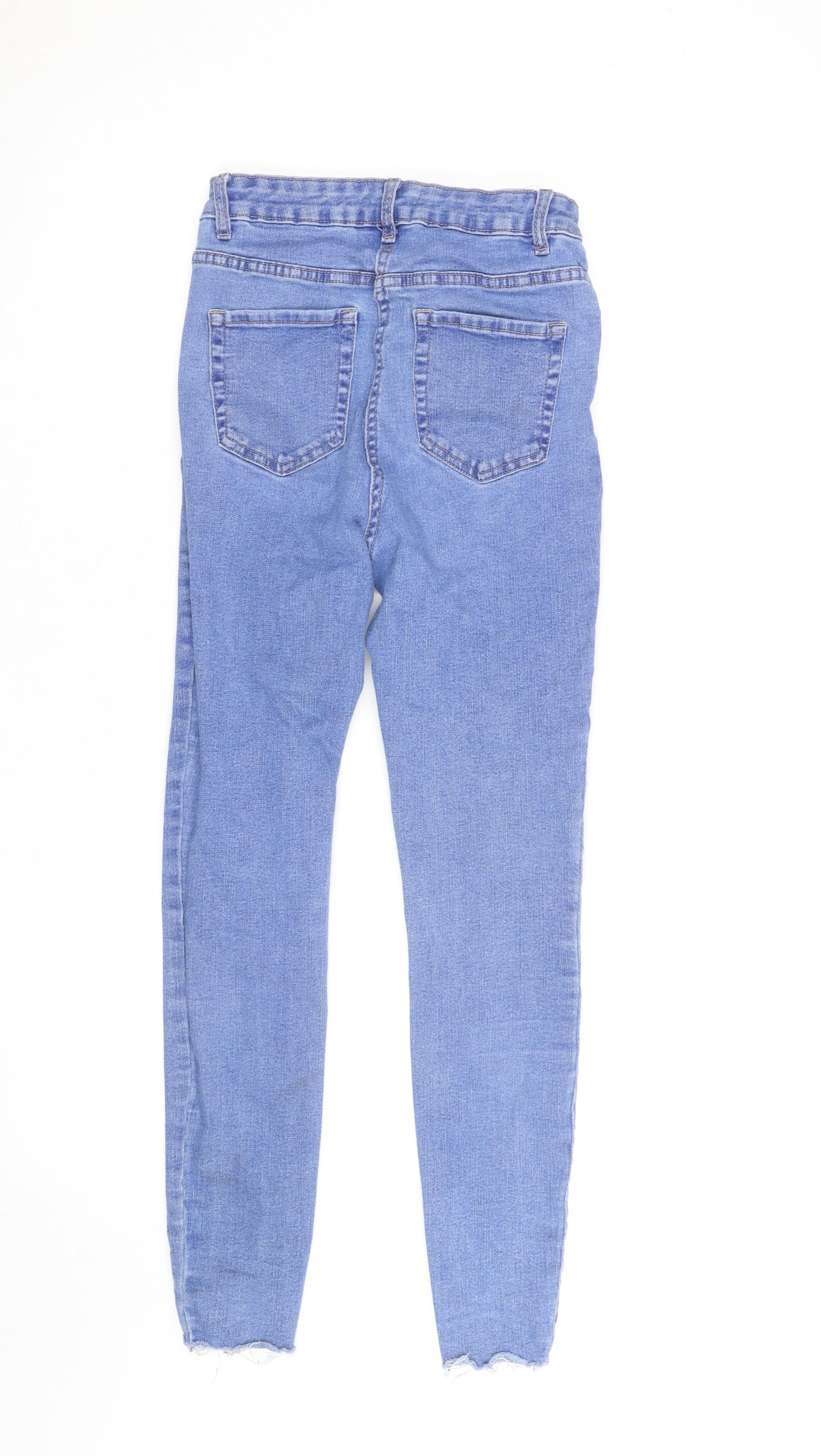 Papaya Woman Blue Size 12 Skinny Jeans Denim Mid Rise Stretch