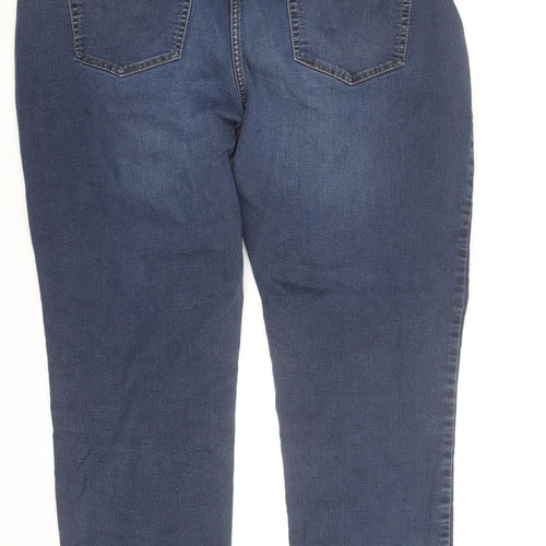 Maine New England Men's Blue Straight Fit Stretch Denim Jeans 18S
