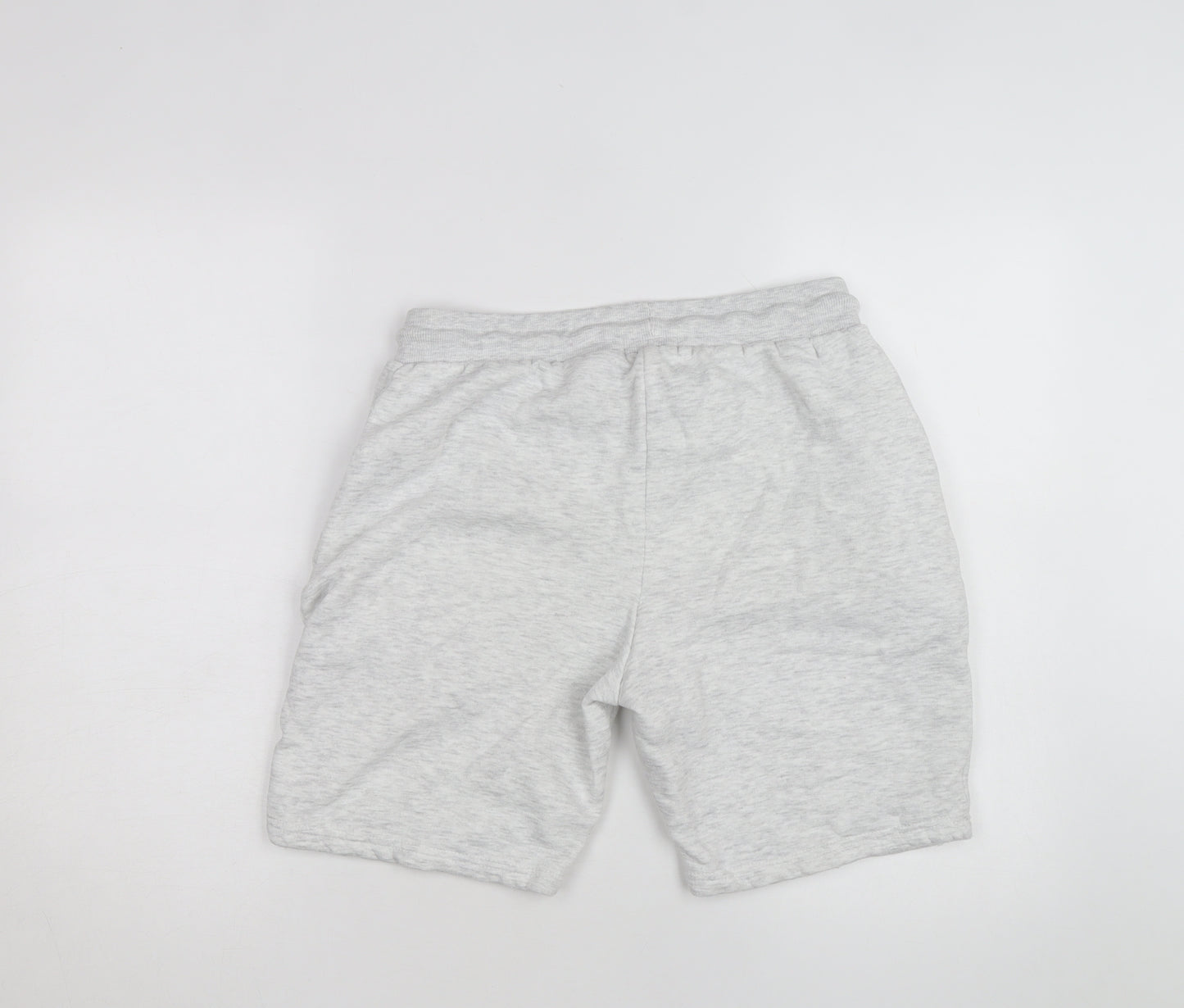 boohooMAN Men's Grey Sweat Shorts M Regular Fit Drawstring