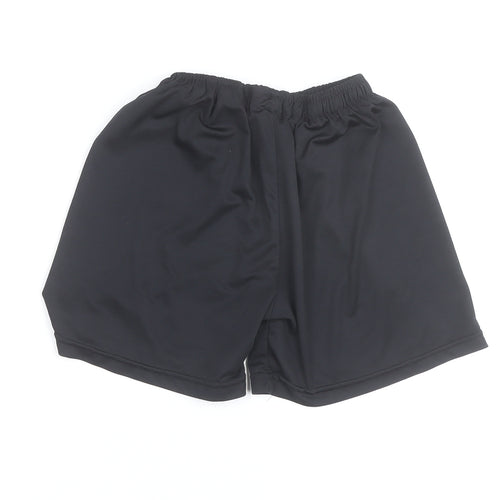 Nike Boys Black Athletic Football Shorts Size 12 Years LFC Logo