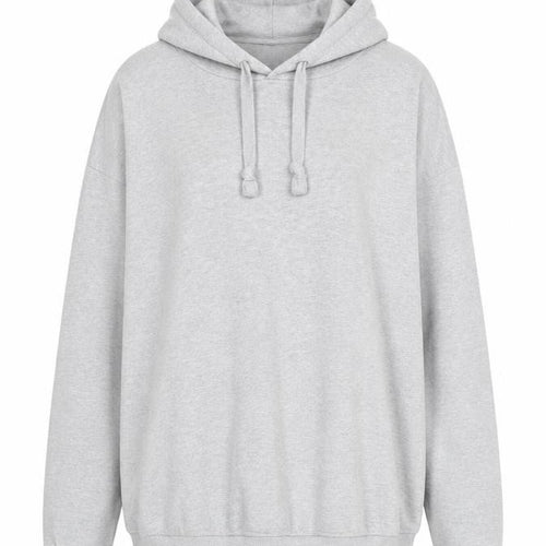 Golddigga Women’s Grey Pullover Hoodie UK 16 Cotton Blend Casual