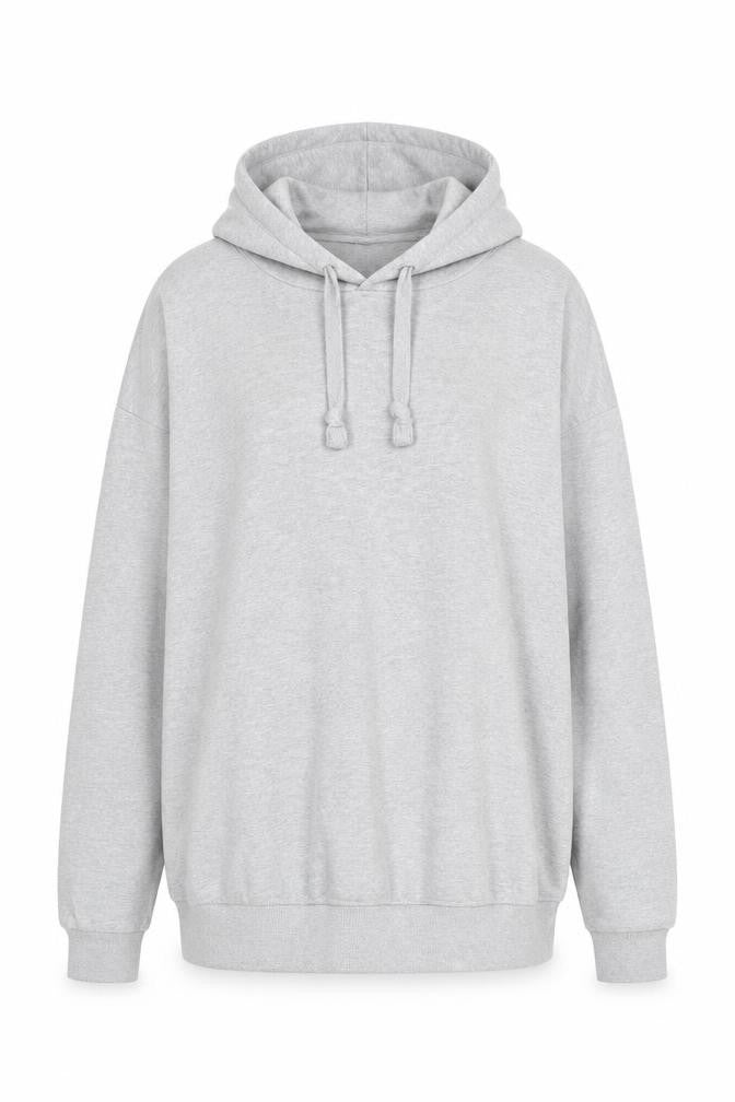 Golddigga Women’s Grey Pullover Hoodie UK 16 Cotton Blend Casual