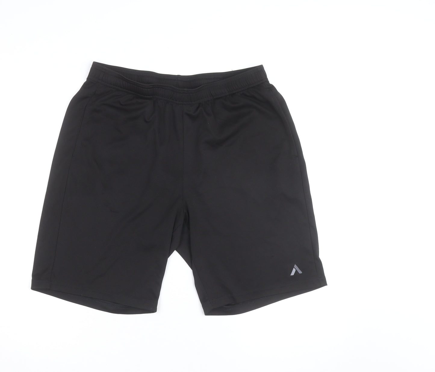 Crivit Men's Black Regular Fit Sweat Shorts Size L Casual Sportswear