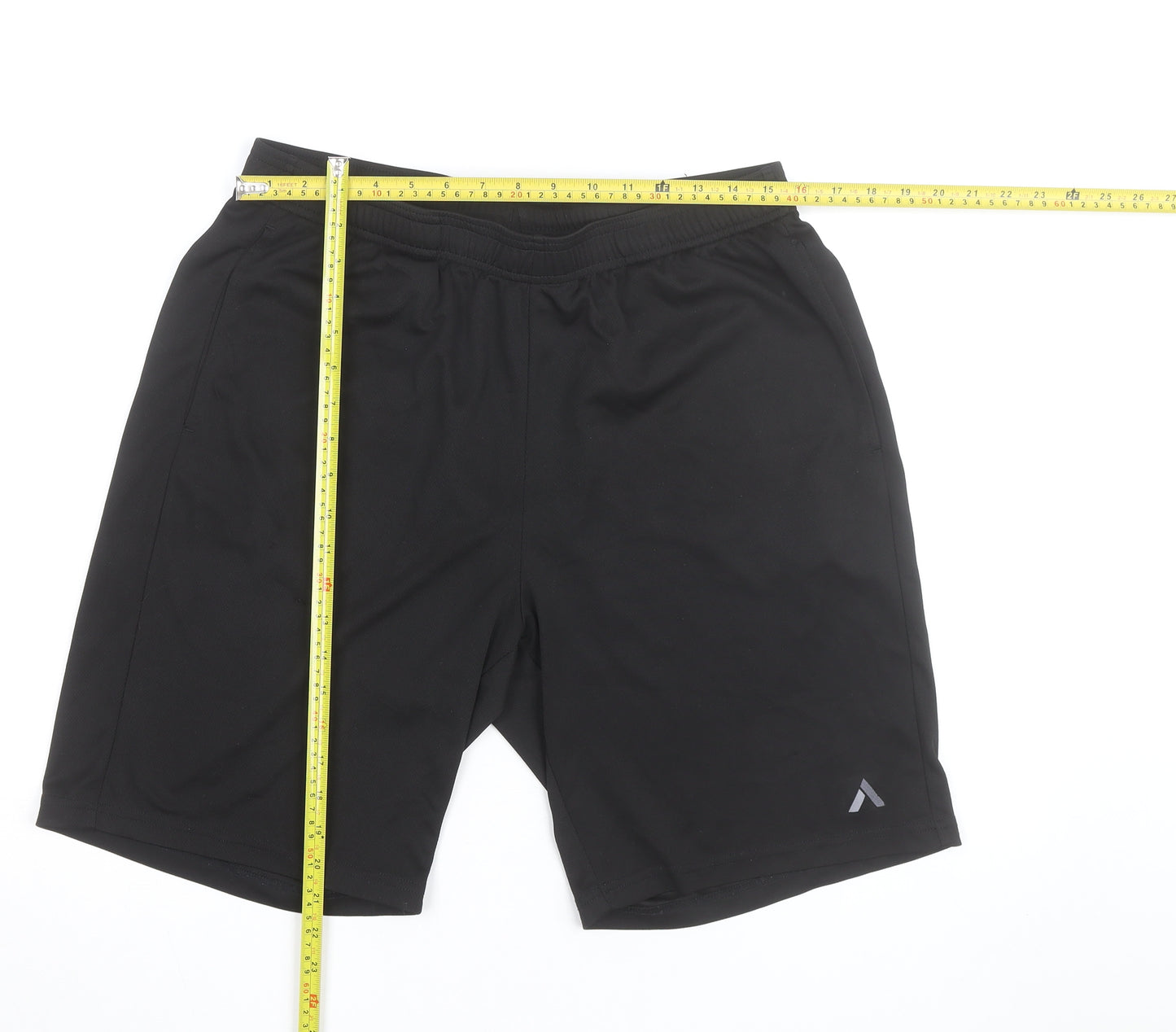 Crivit Men's Black Regular Fit Sweat Shorts Size L Casual Sportswear