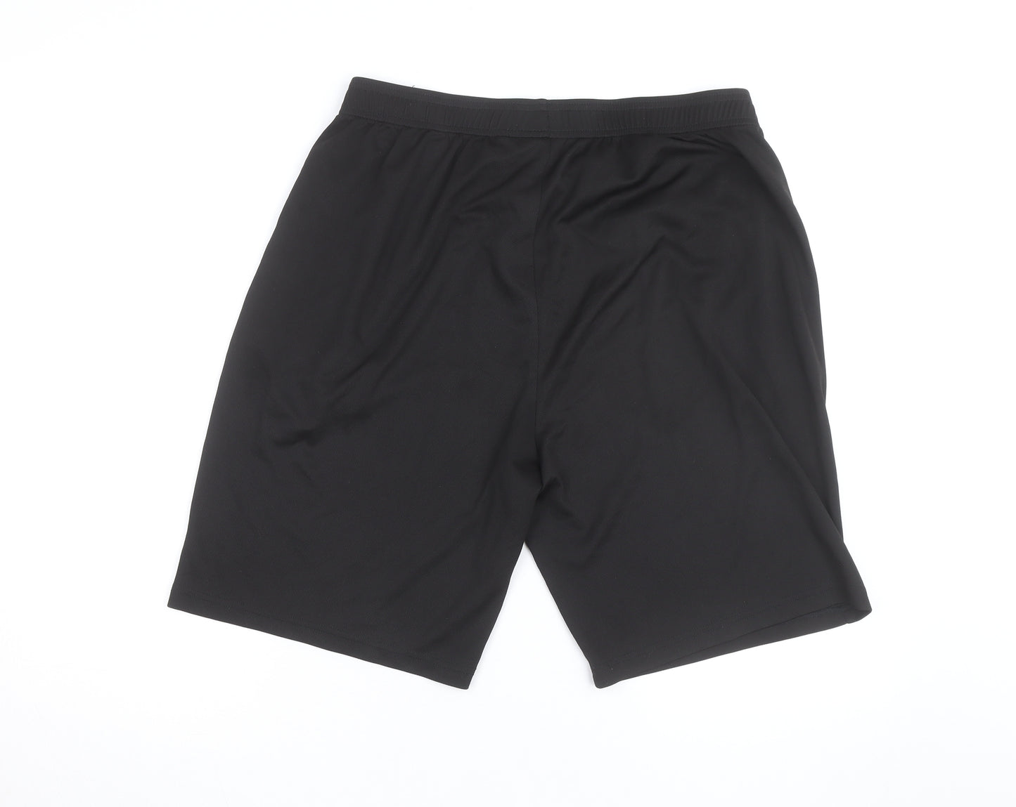 Crivit Men's Black Regular Fit Sweat Shorts Size L Casual Sportswear
