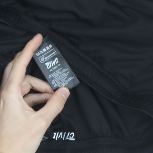 Crivit Men's Black Regular Fit Sweat Shorts Size L Casual Sportswear