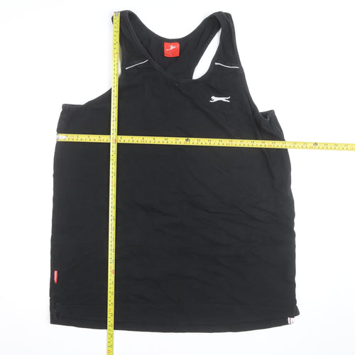 Slazenger Men's Black Sleeveless Athletic T-Shirt Size L
