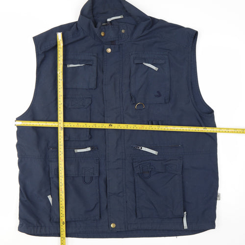 Regatta Men's Navy XL Waistcoat Multi-Pocket Hiking Gilet