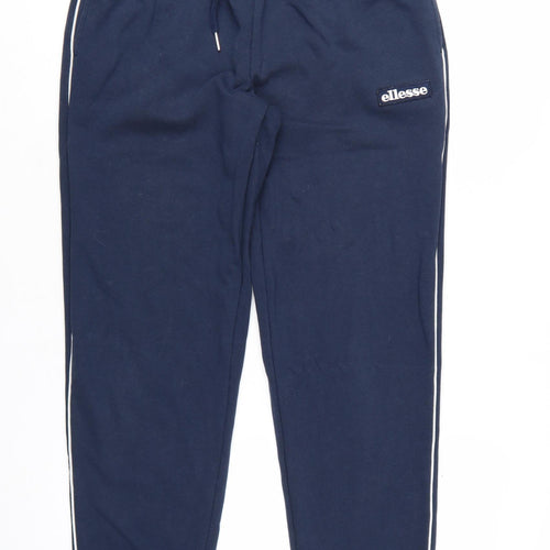 Ellesse Men's Blue Jogger Trousers M Cotton Blend Casual Sportswear