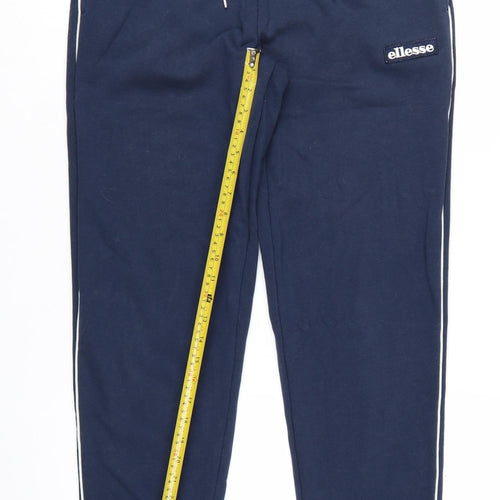 Ellesse Men's Blue Jogger Trousers M Cotton Blend Casual Sportswear