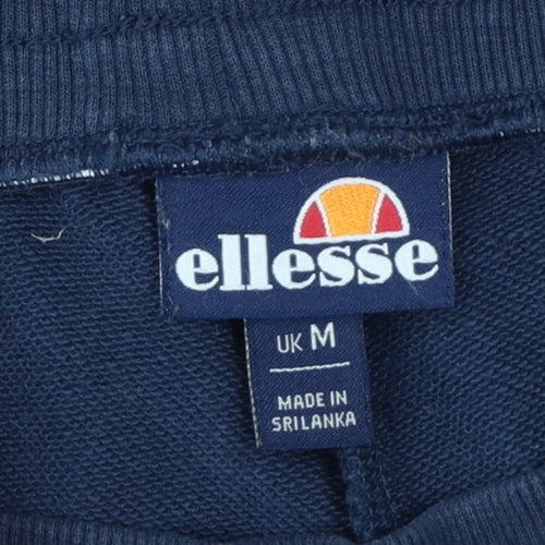 Ellesse Men's Blue Jogger Trousers M Cotton Blend Casual Sportswear
