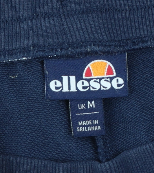Ellesse Men's Blue Jogger Trousers M Cotton Blend Casual Sportswear