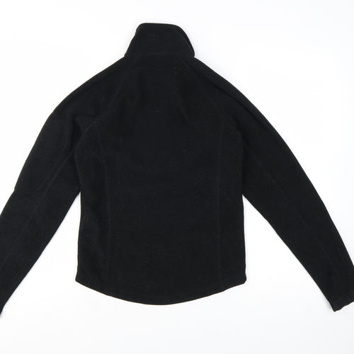 Trespass DLX Women's Black Fleece Pullover XS 1/2 Zip Sweatshirt