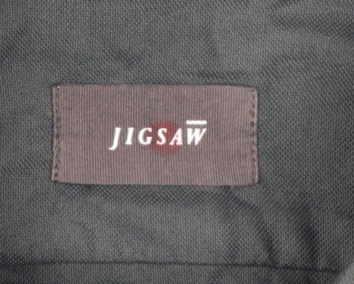 Jigsaw Men's Grey Button-Down Cotton Long Sleeve Shirt Size M