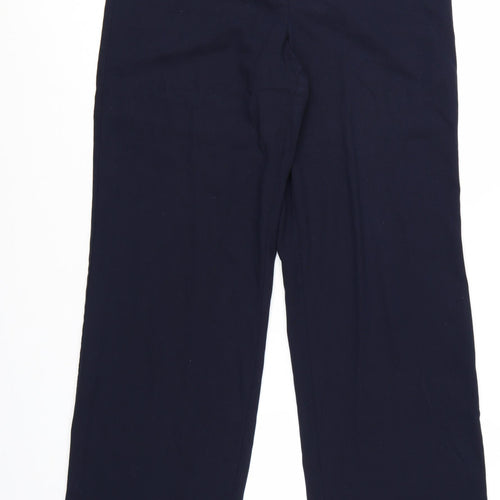 Next Women's Blue Tall Size 12 Straight Leg Trousers