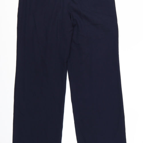 Next Women's Blue Tall Size 12 Straight Leg Trousers
