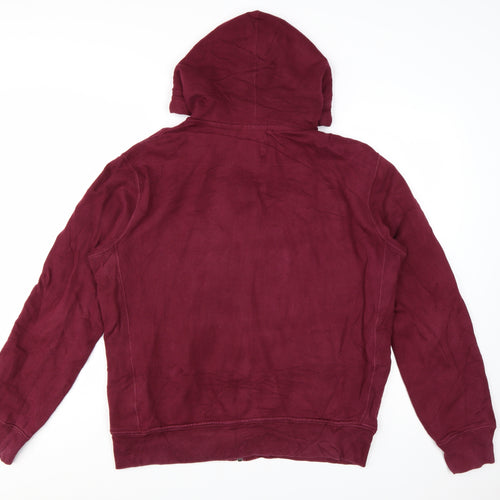 Polo Ralph Lauren Men's Burgundy Full Zip Hoodie Size L