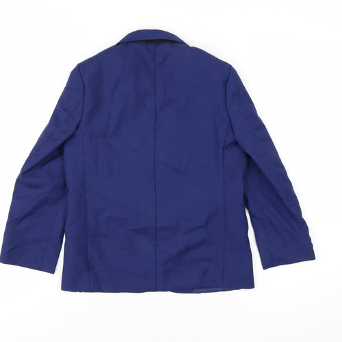 Vivaki Boys Blue 6 Years Classic Two-Button Suit Jacket