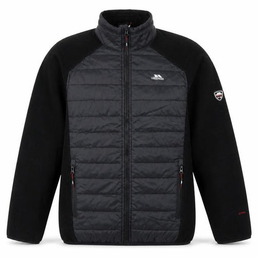Trespass Men's Black M Insulated Puffer Jacket Full Zip Outdoor