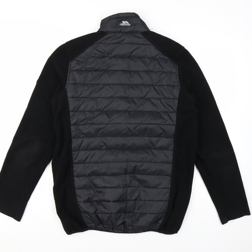 Trespass Men's Black M Insulated Puffer Jacket Full Zip Outdoor