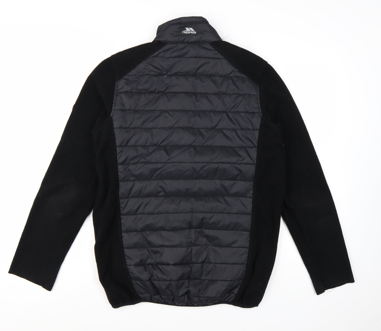 Trespass Men's Black M Insulated Puffer Jacket Full Zip Outdoor