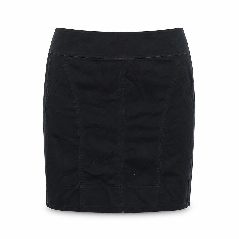 Esprit Women's Black Size 14 Pencil Skirt Cotton Stretch Workwear