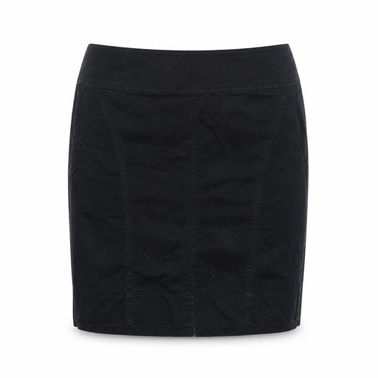Front view of ESPRIT Women's Black, size 14, Pencil Skirt Cotton Stretch Workwear