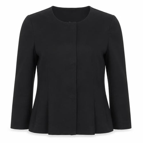 Banana Republic Women Black Size 12 Tailored Suit Jacket