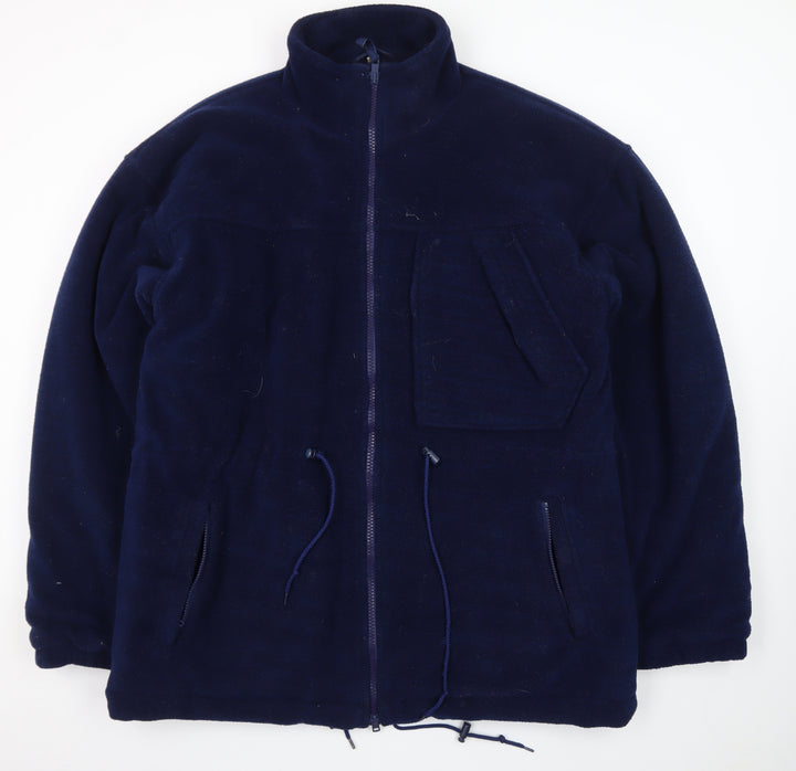 Climate 380 Men's Blue Fleece Zip Up Jacket 2XL Winter Outdoor