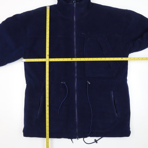 Climate 380 Men's Blue Fleece Zip Up Jacket 2XL Winter Outdoor
