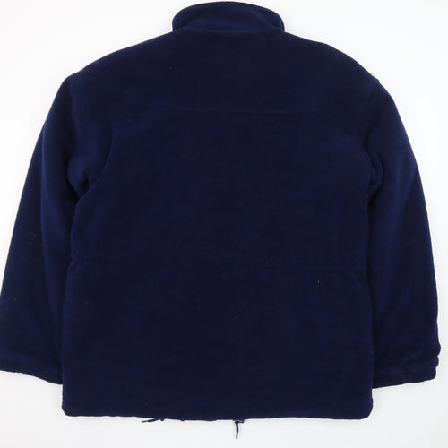 Climate 380 Men's Blue Fleece Zip Up Jacket 2XL Winter Outdoor