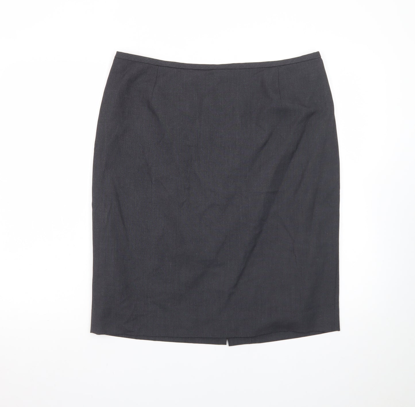 Calvin Klein Women's Black Size 14 Pencil Skirt Workwear